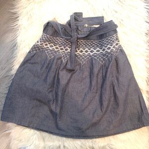 Current Elliot blue  denim skirt sz 1